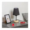 Brilagi - Stona lampa NUBILA WOOD 1xE27/25W/230V hrast/crna