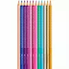 FABER CASTELL Drvene bojice Sparkle Grip/ set 1/12 201737