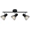 Fly Plafonska Lampa Crna 3 3x40W E14