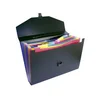 Torba za harmoniko, PP, 12 predalov, VIQUEL RainbowClass, črna