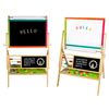 Kinder home Dečija drvena tabla, stativ 3 u 1 - tabla, magne