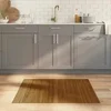 Vidaxl Preproga pravokotna rjava 80x100 cm bambus