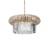 Ideal Lux - Kristalni luster na lancu NABUCCO 12xE14/40W/230V prečnik 60 cm zlatna