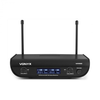 Vonyx WM82C, 2-kanalni sistem UHF brezžičnih mikrofonov, 1xheadset + 1x ročni mikrofon, doseg 50m, kovček (Sky-179.215)