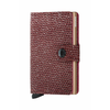 Usnjena denarnica Secrid Miniwallet Sparkle Red rdeča barva