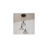 Luster na sajli SOLANO 3xE27/15W/230V crna/zlatna