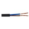 shumee Ohišje kabla H03VV-F (OMY) 2x0,75 črno 300/300V /50m/