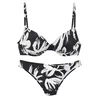 FRENCH CONNECTION Bikini črna / bela