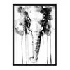 shumee PLAKAT V OKVIRJU 33x43 cm Slon P554