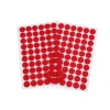 Velcro samolepilni koleščki O15 mm - rdeča