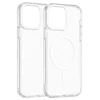 Transparent Color Ring MagSafe maska za iPhone 15 Pro Max – Bela