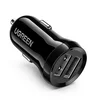 UGREEN USB punjač za kola 2USB FAST 4.8A ED018