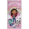 Kopalna brisača Gabbys Dollhouse - Dream It Up 70 x 140 cm