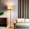 Aberto Design Podna lampa Bambu 02, 162 cm, E27, IP20, Crna