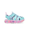 Skechers Sandale za devojčice Play Scene Splash - Cute Crew, 303162N-TQLV, Plave