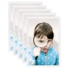 Vidaxl vidaXL Okvirji za fotografije, 5 kosov, stoječi, beli, 21 x 29,7 cm, MDF