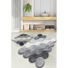 Lessentiel Maison Kupatilski otirači, Circle Grey, 2 komada