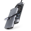 AXAGON HMC-6M2, vozlišče USB 3.2 Gen 1, 2x USB-A, HDMI, RJ-45 GLAN, SATA M.2, PD 100W, kabel USB-C 18cm