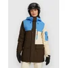 ONeill FwcPeak Pro Jacket blue poppy colour block