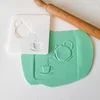 KREATIVNI SLATKIŠI Modla za kolače i ukrase Engleski čaj, 10 cm, Bela