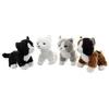 Uni-Toys Plišasta mačka stoji 15 cm