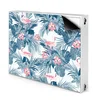 tulup.si Pokrov za radiator PVC Flamingi in madeži 90x60 cm