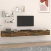 Zidni ormarići 2 kom boja hrasta 102x30x20 cm konstruirano drvo