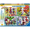 Ravensburger puzzle (slagalice) - 4x42pcs Spajdi i njegovi prijatelji RA12001066