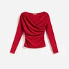 Reserved - Bluza s drapiranim detaljem