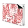 tulup.si Pokrov za radiator PVC Roza džungla 100x60 cm