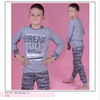 Mimural Break rules Pidžama za dečake, Siva