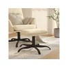 Tabure krem 60x60x36 cm od tkanine