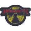Megadeth Hazard Logo Našitek za šivanje