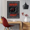 Wallity Uramljena slika Movie Night, 55x75 cm