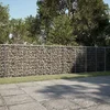 Gabionska košara s poklopcem 400x50x100 cm pocinčano željezo