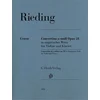 RIEDING:CONCERTINO A-MOLL OP.21 VIOLIN AND PIANO