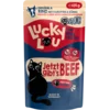 Lucky Lou Life Stage Pouch mačja hrana Senior - perutnina in govedina - 125 g