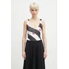 Body Fiorucci Striped Raspberry Print