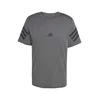 Adidas M FI 3S REG T, muška majica, siva KQI51