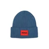 HUGO beanie kapa otroška z bombažem