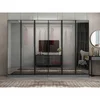 Hanah Home ormar sa reflektujućim staklom Nisa 20631, 270 cm, antracit