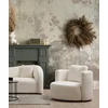 Atelier del Sofa Fotelja Asos Cream 100x71x105cm Krem