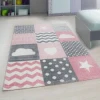 eoshop Otroška preproga 620 roza (Varianta: okrogla s premerom 160 cm)