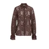 WE Fashion Bluza temno rjava