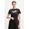 Puma ESS NO. 1 LOGO TEE, ženska majica, crna 682370