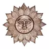 Autronic Stenska dekoracija Sun - metal wall decoration, gray (FH2255)