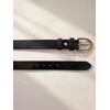 ARMIE Pas The Cooper Leather Belt črna