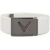 Callaway V-Logo Web Belt Bright White OS