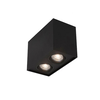 Stropna svetilka RENDE ČRNA barva GU10 2x10 W IP20 220-240 V NL998092