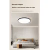 CHNT Plafonska lampa LED, 24 W, Crna